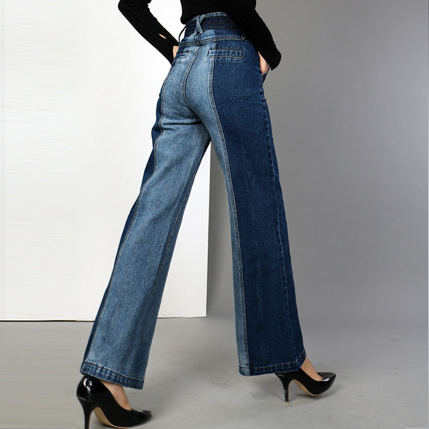 Half leg hot sale jeans