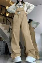 Cute Light Colors Long Denim Jumpsuits