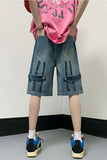 Loose Hip Hop Style Denim Shorts