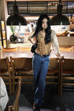 Add a bold touch of timeless style to your wardrobe with the Long Sleeve Vintage Leopard Pattern Blouse Shirt, a statement piece designed for women who love confident fashion with a classic retro edge. Featuring a striking leopard print, elegant blouse silhouette, and long sleeve design, this top brings together vintage charm and modern versatility.

The standout feature of this blouse is the vintage leopard pattern, which adds personality and bold visual appeal to any outfit. Inspired by timeless retro fas