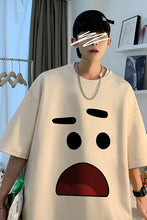 Loose Cute Emoticon Face Shirts