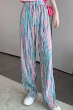 High Waist Vintage Tie Dye Loose Pants