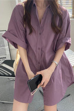 Loose Short Sleeve Casual Blouse Shirts