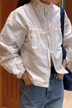 Solid Stand Neck Sun Protection Thin Basic Jacket