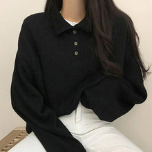 Long Sleeve Loose Collar Shirt