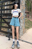 Cute Colors Collection Denim Shorts Jeans