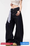 High Waist Classic Black Jeans Pants