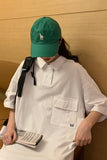 Loose Short Sleeve Pocket Shirts