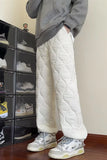 Loose Hip Hop Style Warm Thick Long Pants