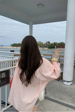 Long Sleeve Light Colors Striped Blouse Shirt