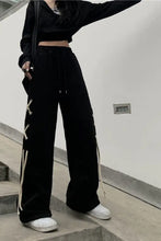 Loose Bandage Side Casual Sweatpants