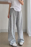 Loose Cute Bow Full Pattern Home Sweatpants
