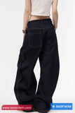 High Waist Classic Black Jeans Pants