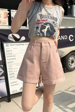 Cute Colors Collection Denim Shorts Jeans