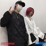 Long Sleeve Dragon Pattern Chinese Style Blouse Shirt