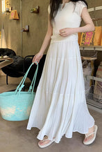 High Waist Long Pleated Style Casual Skirts