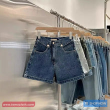 High Waist Mid Length Summer Denim Shorts