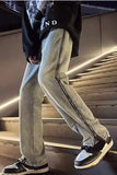 High Waist Long Zipper Jeans Pants