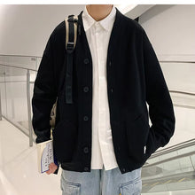 Loose Casual Colors Men Cardigan Sweater