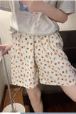Cute Floral Pattern Home Wear Shorts Pants