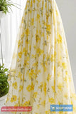 Loose High Waist Sweet Floral Pattern Elegant Skirts