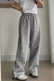 Loose Cute Bow Full Pattern Home Sweatpants