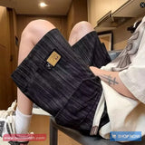 Casual Hip Hop Tie Dye Style Men Cargo Shorts