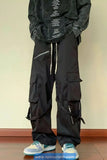 Loose Hip Hop Zipper Cargo Pants