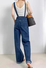 Casual Irregular Style Long Jeans Jumpsuits