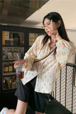 Loose Sweet Floral Blouse Shirts