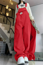 Cute Light Colors Long Denim Jumpsuits