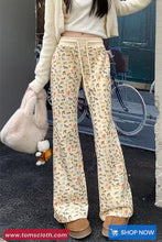 Cute Puppies Full Printed Fleece Sweatpants