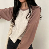 Long Sleeve Casual Raglan Shirt