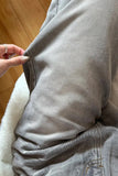 Retro Grey Washed Long Jeans Pants