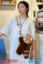 Casual Cute Doll Panda Shoulder Bag