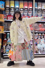 High Waist Loose A-Line Flowers Pattern Skirts