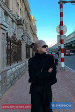 Long Sleeve Vintage Elegant Black Jacket