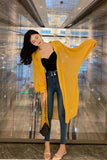 Loose Long Sleeve Chiffon Transparent Shirts
