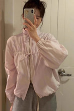 Solid Stand Neck Sun Protection Thin Basic Jacket