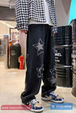 Hip Hop Stars Pattern Men Jeans Pants