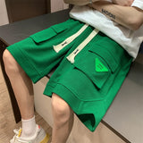 Solid Basic Casual Men Shorts Pants 