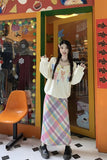 Cute Plaid Kawaii Long Skirts