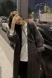 Loose Long Retro Lazy Cardigan Sweater
