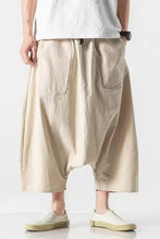 Loose Knee Length Hip Hop Men Pants