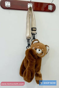 Casual Cute Doll Panda Shoulder Bag