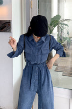 Long Sleeve Corduroy Loose Jumpsuits