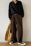 Loose Long Classic Office Men Pants