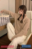 Long Sleeve Retro Tassel Style Cardigan Sweater
