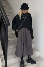 High Waist Solid Simple Long Skirts