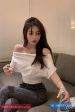 Short Sleeve Sexy Off Shoulder Slim Shirts